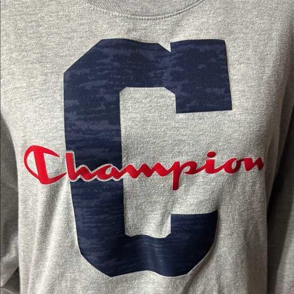 Champion Gray Long Sleeve Shirt - Picture 3 of 4